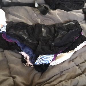 8pairs of extra large undies mostly sexy ones ! Mostly enchanted brand